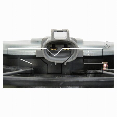 Tyc Tyc Dual Radiator And Condenser Fan Asse, 623290 623290